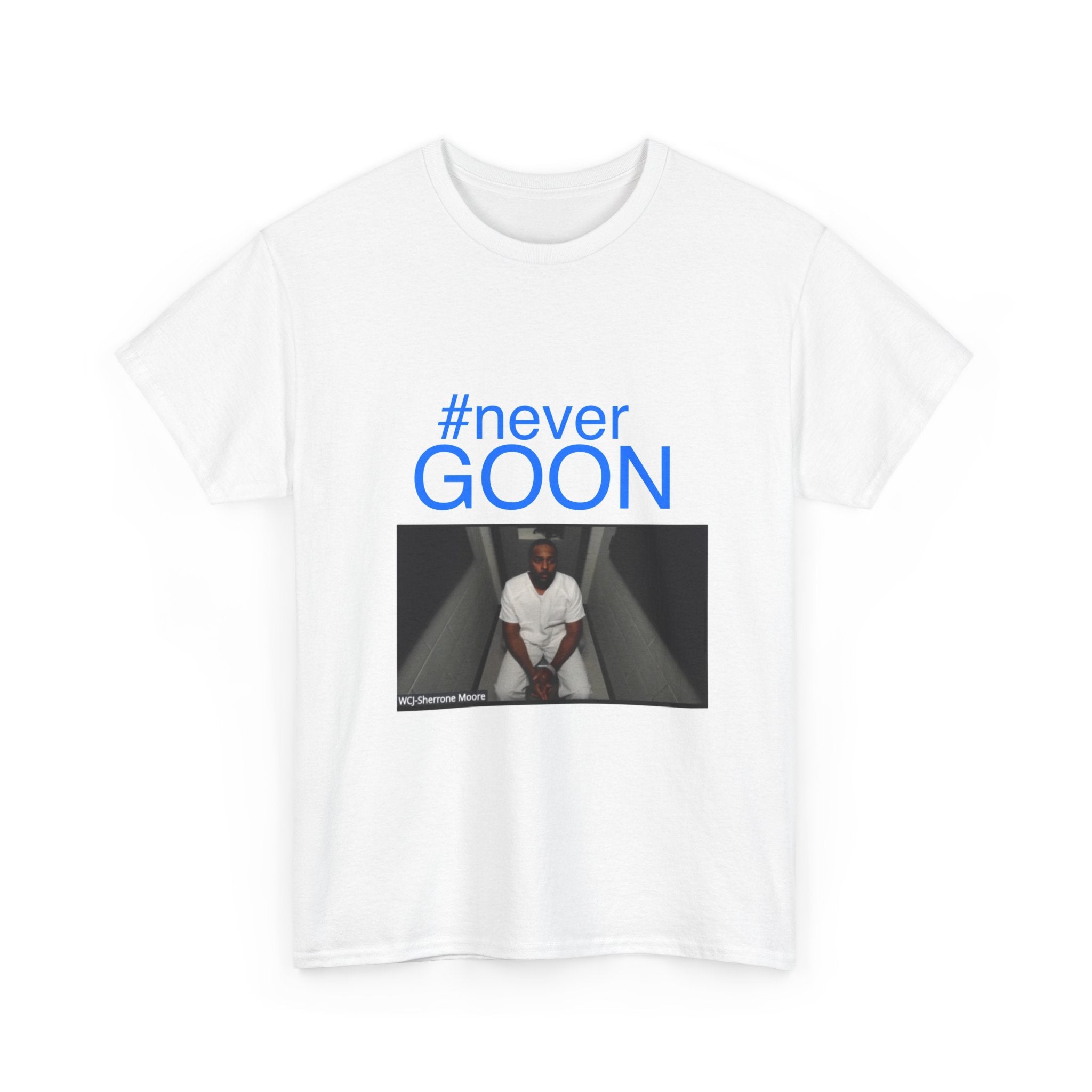 Sherrone Moore #never goon T-Shirt